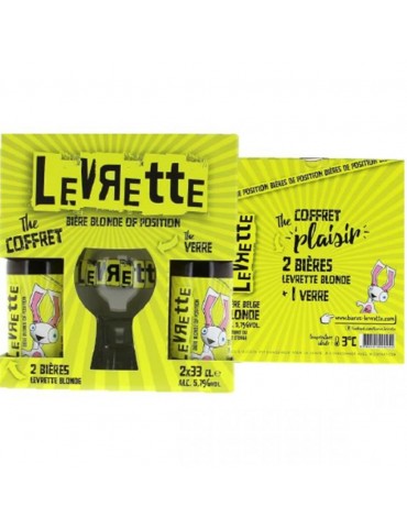 COFFRET LEVRETTE BLONDE...