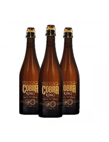 COFFRET 3 BOUTEILLES : KING COBRA 0.75L (VP)