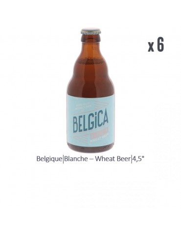 BELGICA BLANCHE 6*33CL