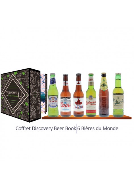 DISCOVERY BEER BOOK - 6 BIERES / 6 PAYS